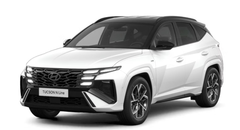 Hyundai Tucson Plug-in Hybrid N Line showcasing sporty design and innovative features.
