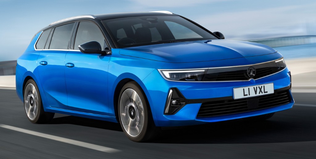 Vauxhall Astra Sports Tourer is unveiled