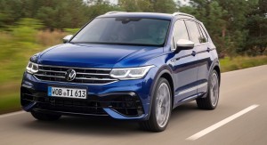 VW Tiguan R car lease front