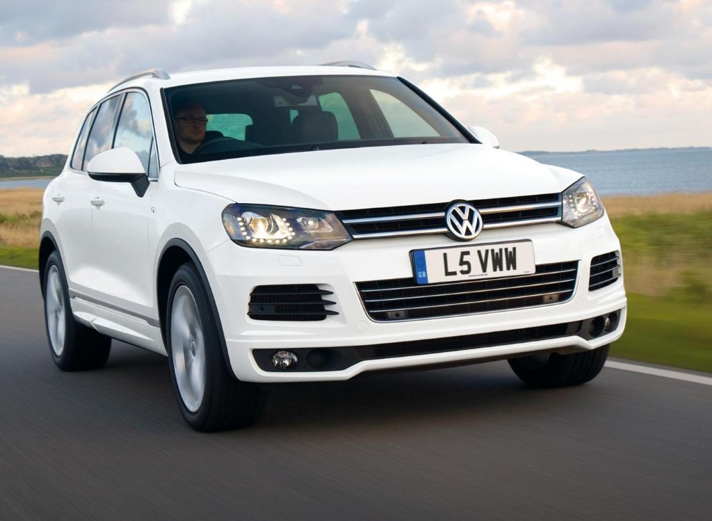 The VW Touareg R-Line