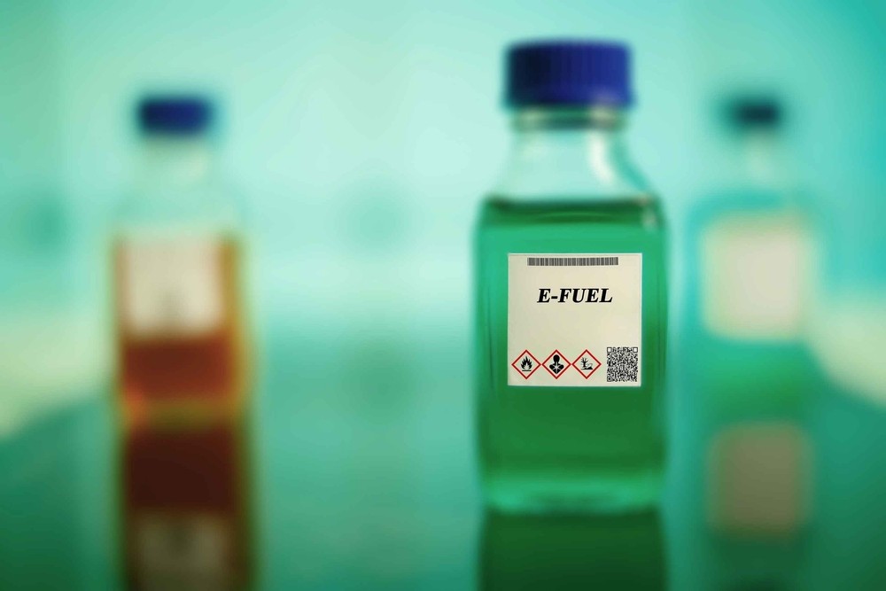 EFuel - Electric vehicle showcasing E-fuel potential in EU by 2035