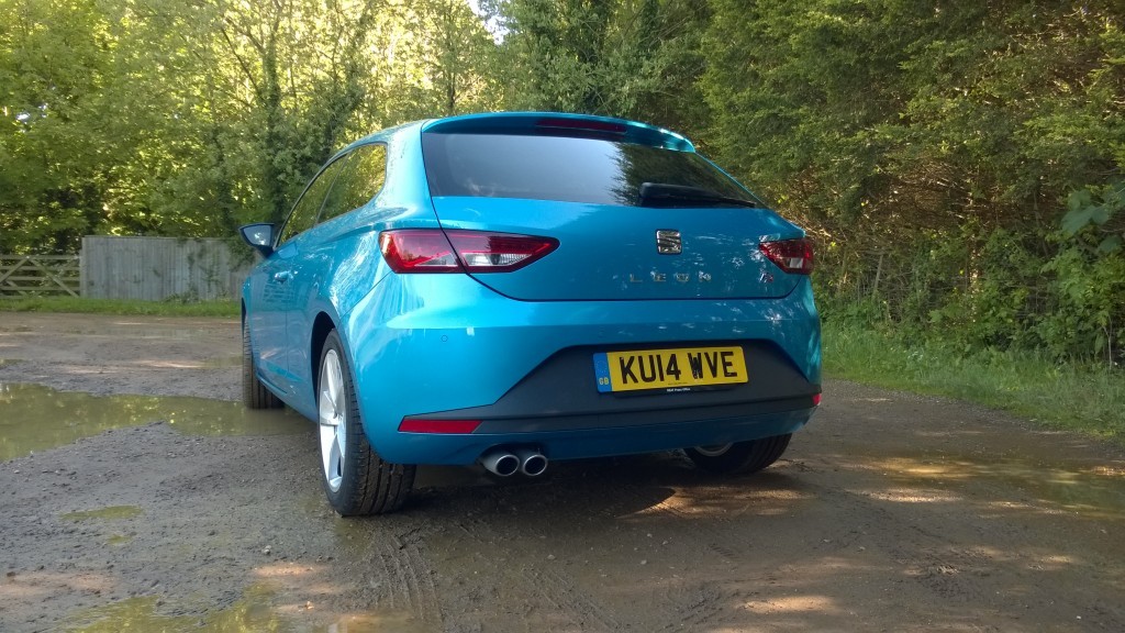 SEAT Leon FR review: rear view