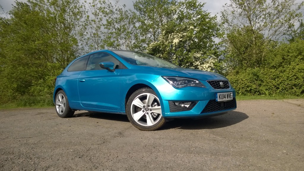 SEAT Leon FR review: blue hatchback
