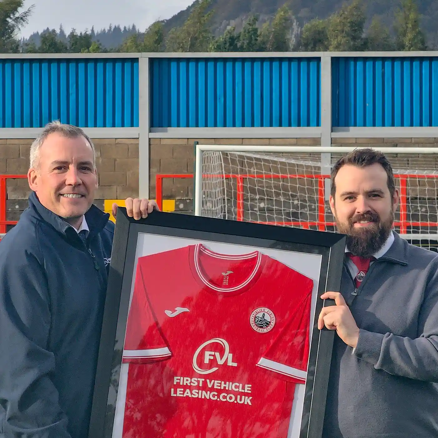 First Vehicle Leasing Sponsors Stirling Albion FC